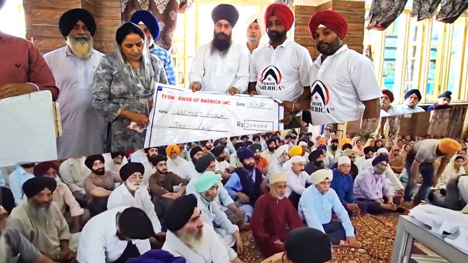 ਸਿੱਖਸ ਆਫ਼ ਅਮੈਰਿਕਾ ਨੇ ਜੰਮੂ ਕਸ਼ਮੀਰ ‘ਚ ਪਾਕਿਸਤਾਨੀ ਅਟੈਕ ‘ਚ ਮਾਰੇ ਗਏ ਗ੍ਰੰਥੀ ਸਿੰਘ ਦੇ ਪਰਿਵਾਰ ਦੀ ਬਾਂਹ ਫੜੀ